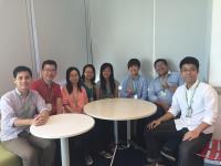 Last group photo before Yannie's departure